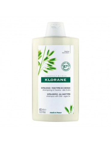 KLORANE CHAMPU AVENA USO FRECUENTE 400 ML 2