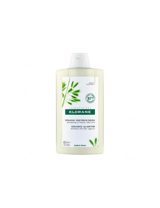 KLORANE CHAMPU AVENA USO FRECUENTE 400 ML