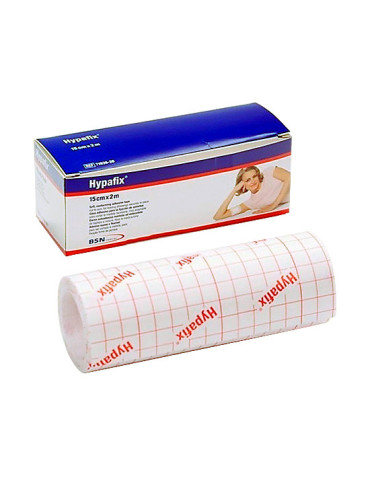 HYPAFIX GASA ADHESIVA PARA FIJACION DE APOSITOS 15 CM X  2 METROS
