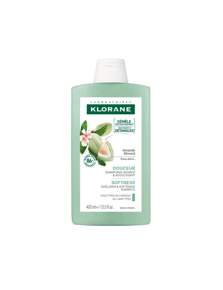 KLORANE CHAMPU LECHE ALMENDRAS 400ML