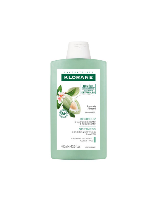 KLORANE CHAMPU LECHE ALMENDRAS 400ML
