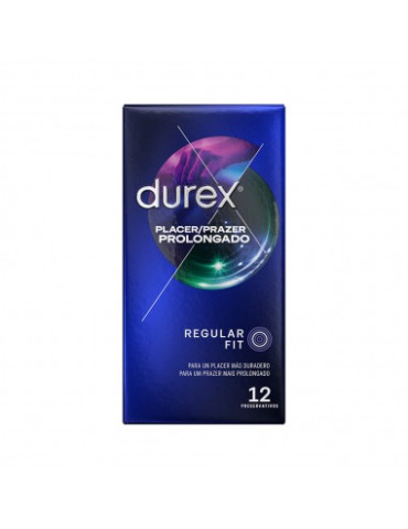DUREX PRESERVATIVOS PERFORMA PLACER PROLONGADO EASY ON 12 U 2