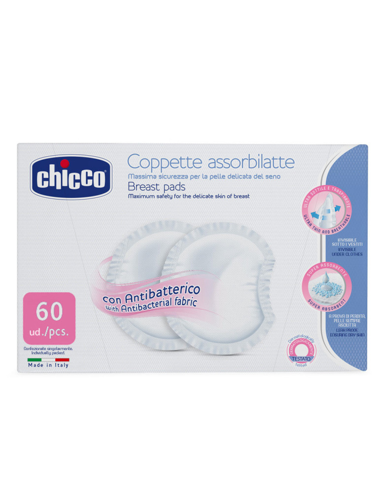 DISCOS LACTANCIA CHICCO 61773 ANTIBA 60 U
