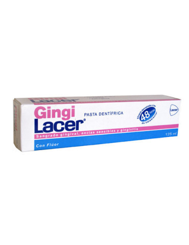 GINGILACER FLUOR PASTA 125 ML 2