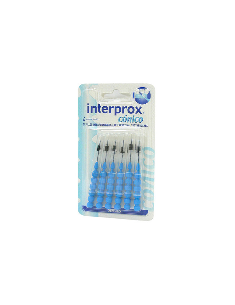 INTERPROX 6 CEPILLOS CONICOS