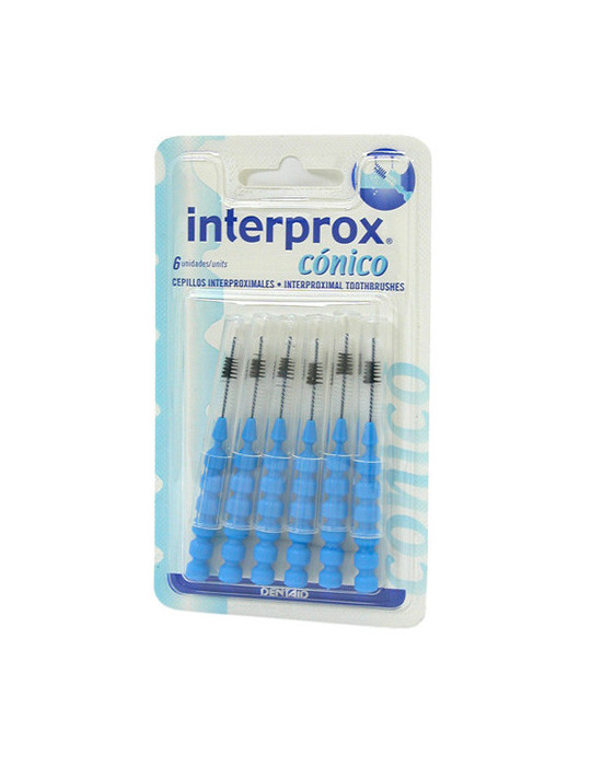 INTERPROX 6 CEPILLOS CONICOS