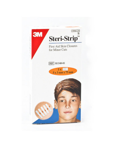 3M STERI STRIP SUTURA  5 X 3MM X 75MM 2