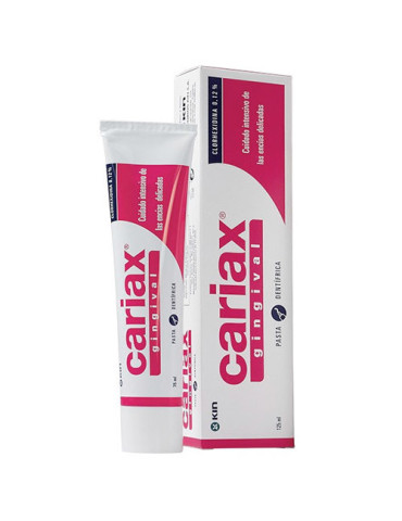 KIN CARIAX GINGIVAL PAST 125 ML CLORHEX 0.12% 2