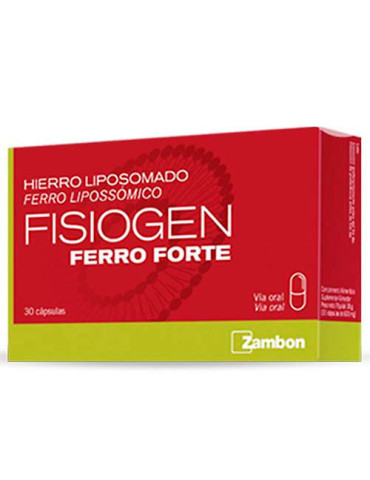 FISIOGEN FERRO FORTE CAPS 30 CAPS