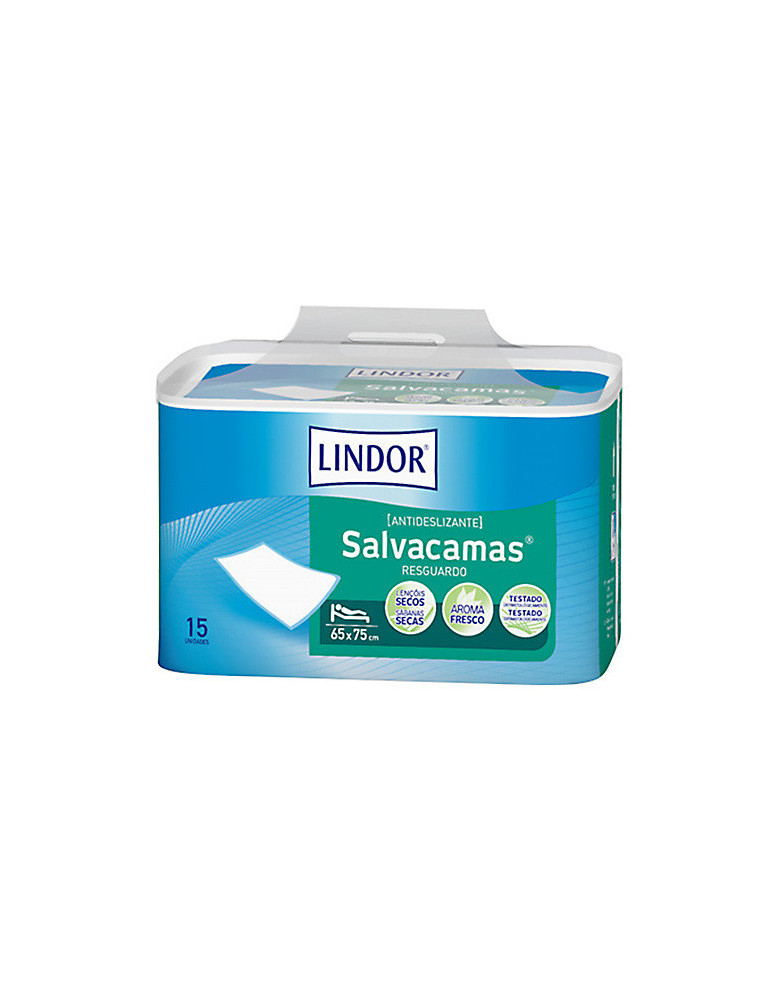 SALVACAMAS LINDOR 60X75 15 UNIDADES