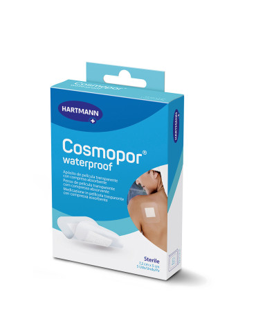 COSMOPOR WATERPROOF APOSITO ADHESIVO 7.2 CM X 5 CM 5 U