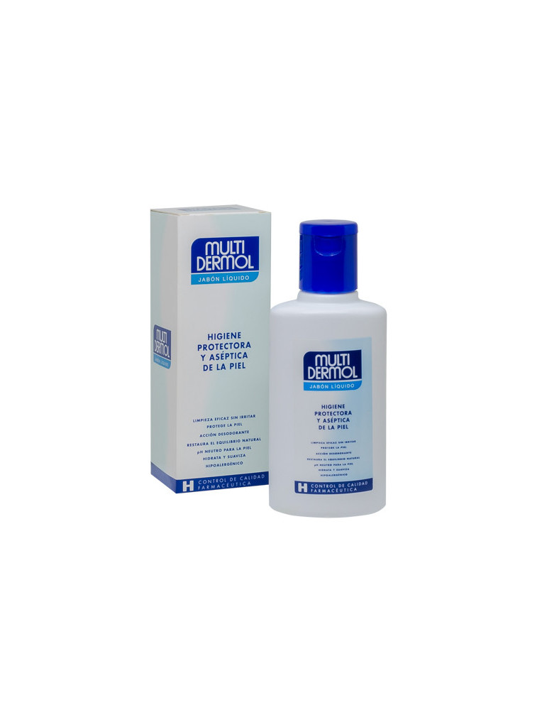 MULTIDERMOL JABON LIQUIDO PIEL SENSIBLE SECA SOLUCION 150 ML