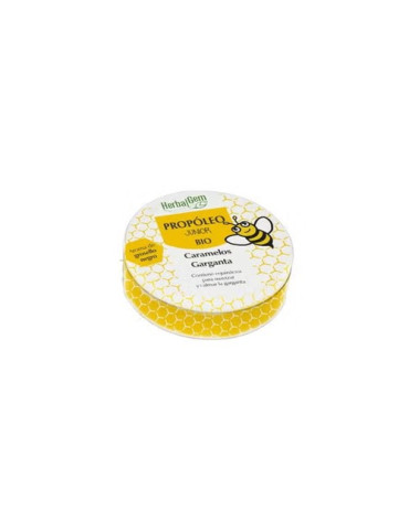 PRANAROM CARAMELOS PROPOLEO HERBALGEM JUNIOR BIO