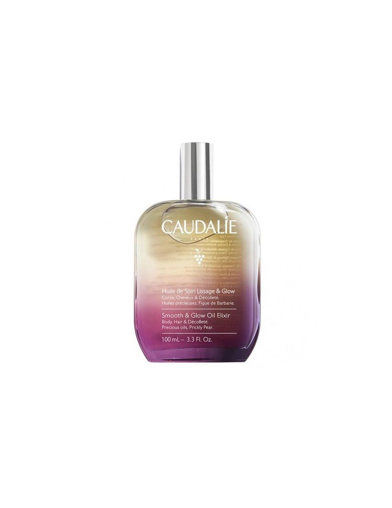 CAUDALÍE ACEITE DE TRATAMIENTO SUAVIDAD Y LUMINOSIDAD CUERPO CABELLO Y ESCOTE 100ML