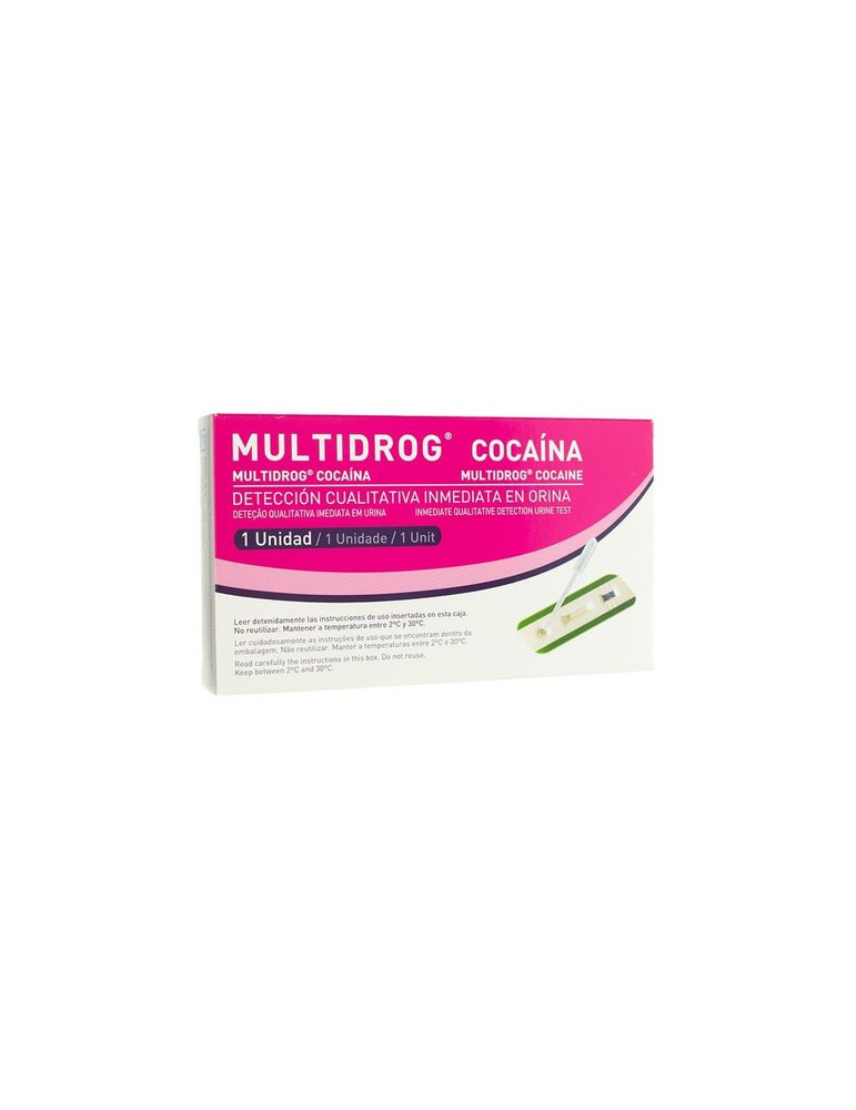 TEST MULTIDROGAS COCAINA 1 UDS
