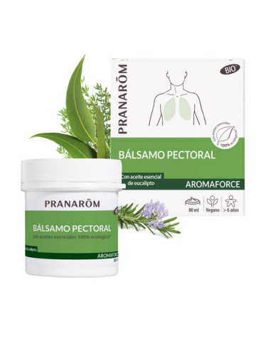 PRANAROM AROMAFORCE BALSAMO PECTORAL 80 ML
