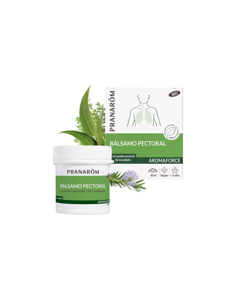 PRANAROM AROMAFORCE BALSAMO PECTORAL 80 ML