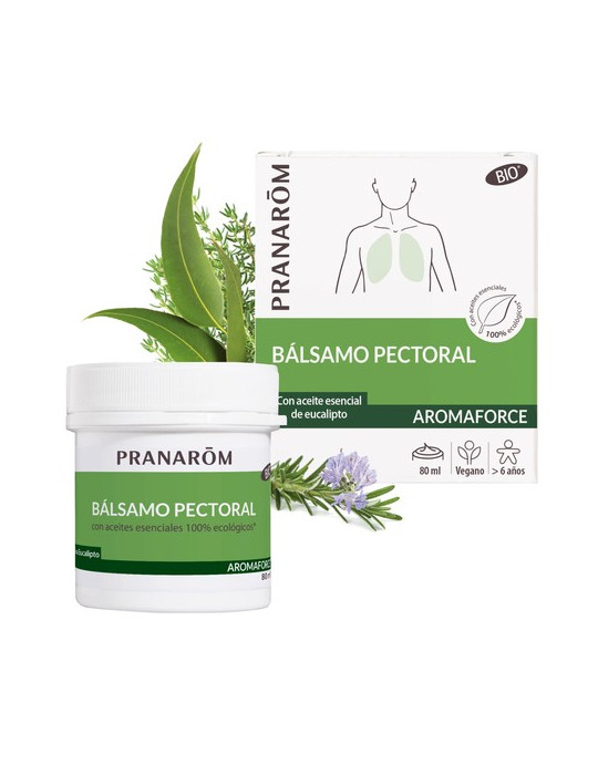 PRANAROM AROMAFORCE BALSAMO PECTORAL 80 ML
