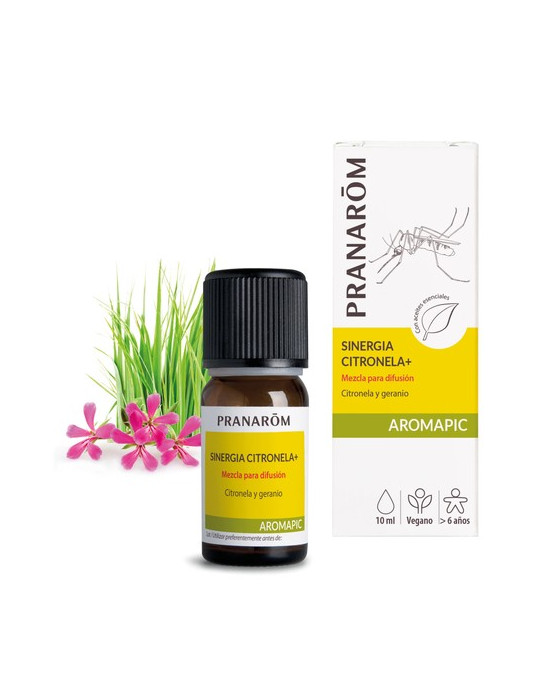 PRANAROM SINERGIA MEZCLA PARA DIFUSION CITRONELA+ 10 ML