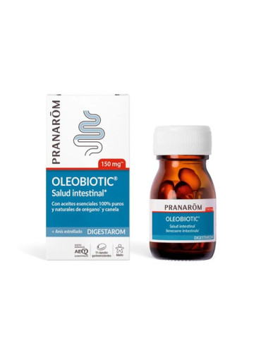 PRANAROM OLEOBIOTIC INTESTINAL 15 CAPSULAS