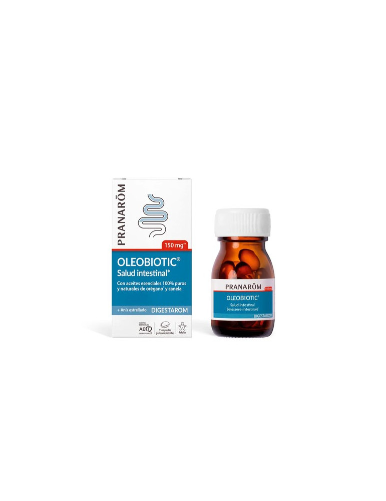 PRANAROM OLEOBIOTIC INTESTINAL 15 CAPSULAS