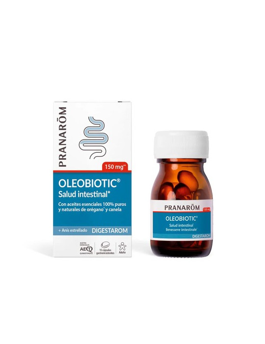 PRANAROM OLEOBIOTIC INTESTINAL 15 CAPSULAS