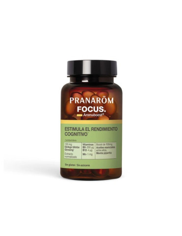 AROMABOOST FOCUS ESTIMULINA EL RENDIMIENTO COGNITIVO 60 CAPSULAS