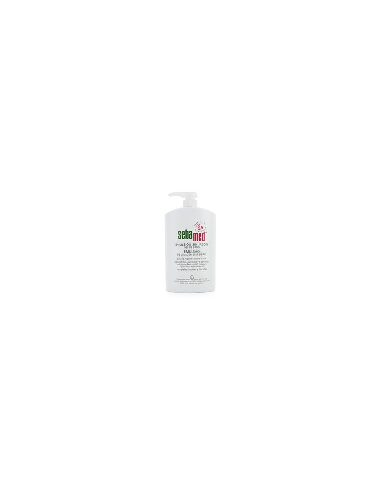 (PROMO)SEBAMED(372961) EMULSION SIN JABON GEL BAÑO 1L PVP MARCADO 9.99