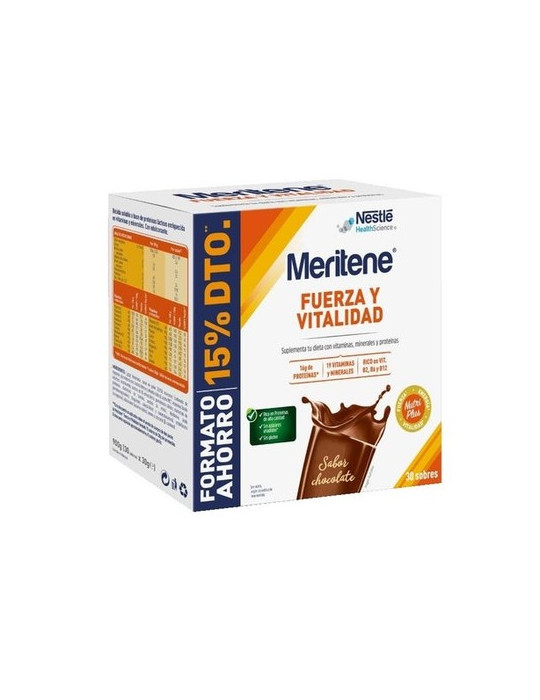 MERITENE CHOCOLATE 30 SOBRES PACK AHORRO