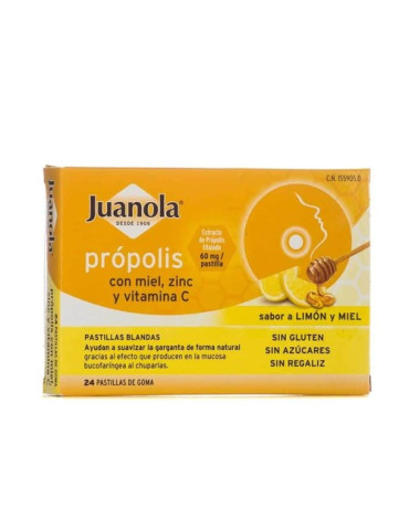 JUANOLA PROPOLIS MIELVITC 24 P