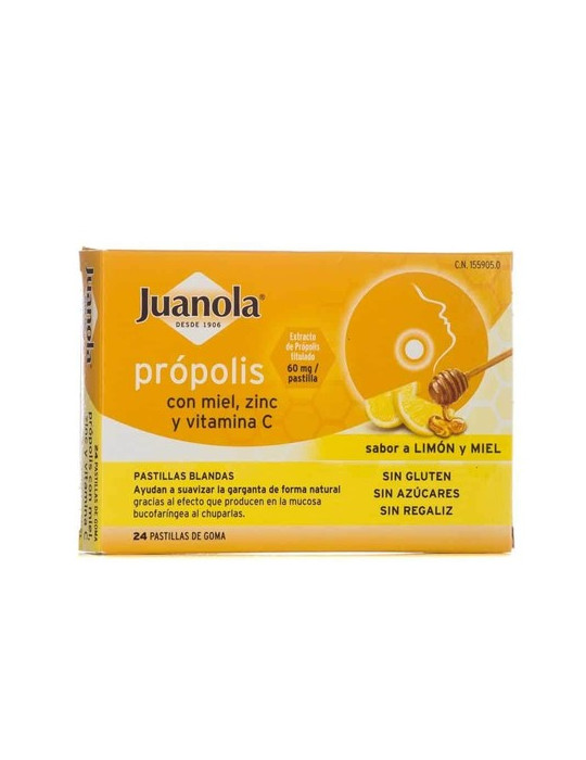 JUANOLA PROPOLIS MIELVITC 24 P