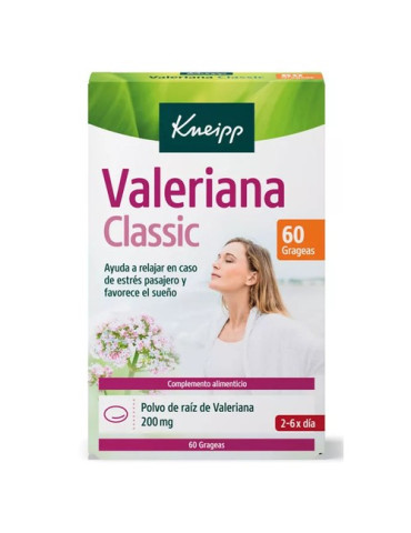 KNEIPP VALERIANA CLASSIC 60 GRAGEAS