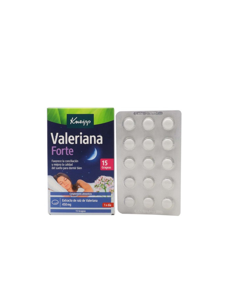 KNEIPP VALERIANA FORTE 15 GRAGEAS