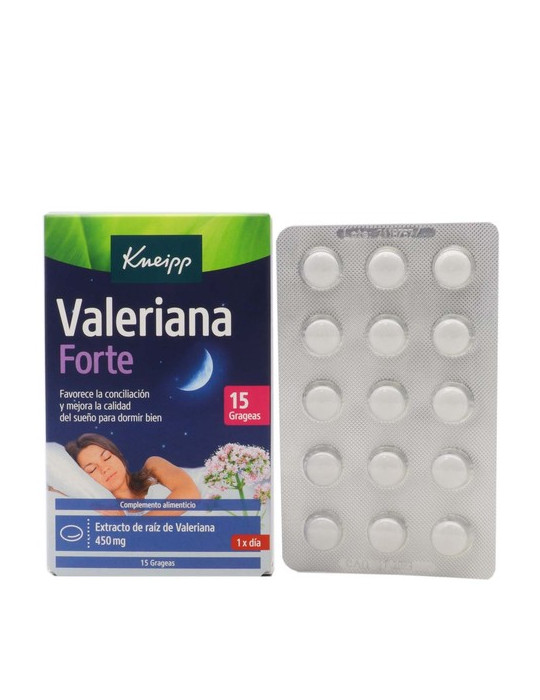 KNEIPP VALERIANA FORTE 15 GRAGEAS