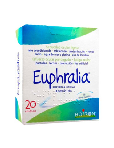 EUPHRALIA GOTAS OCULARES UNIDOSIS 20 VIALES