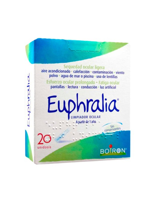 EUPHRALIA GOTAS OCULARES UNIDOSIS 20 VIALES