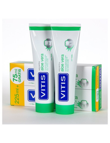VITIS ALOE VERA PASTA DENTIFRICA 150 ML 2 U
