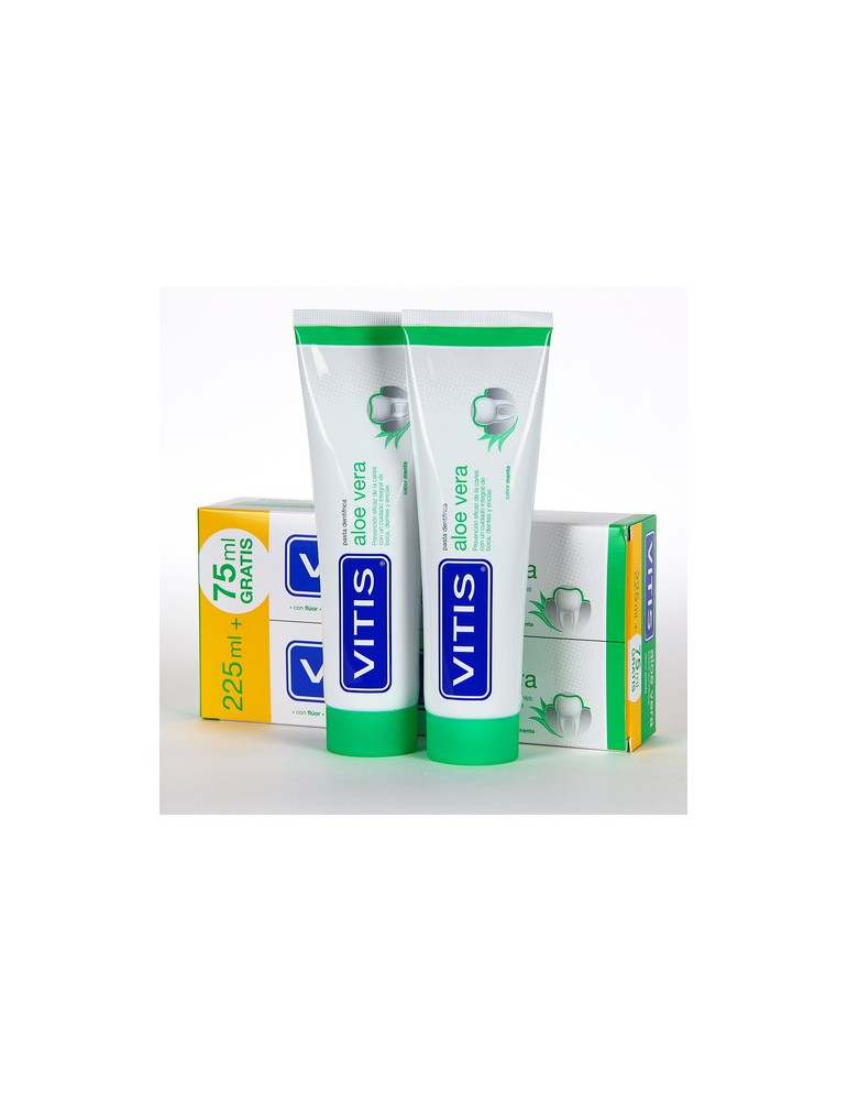 VITIS ALOE VERA PASTA DENTIFRICA 150 ML 2 U
