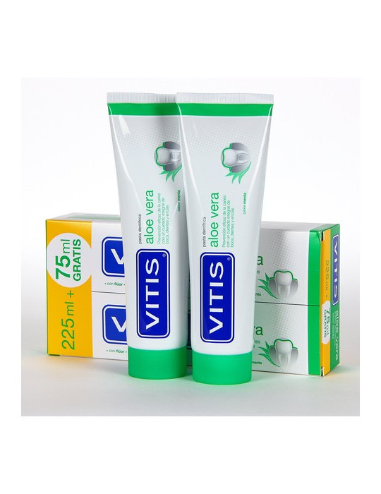 VITIS ALOE VERA PASTA DENTIFRICA 150 ML 2 U