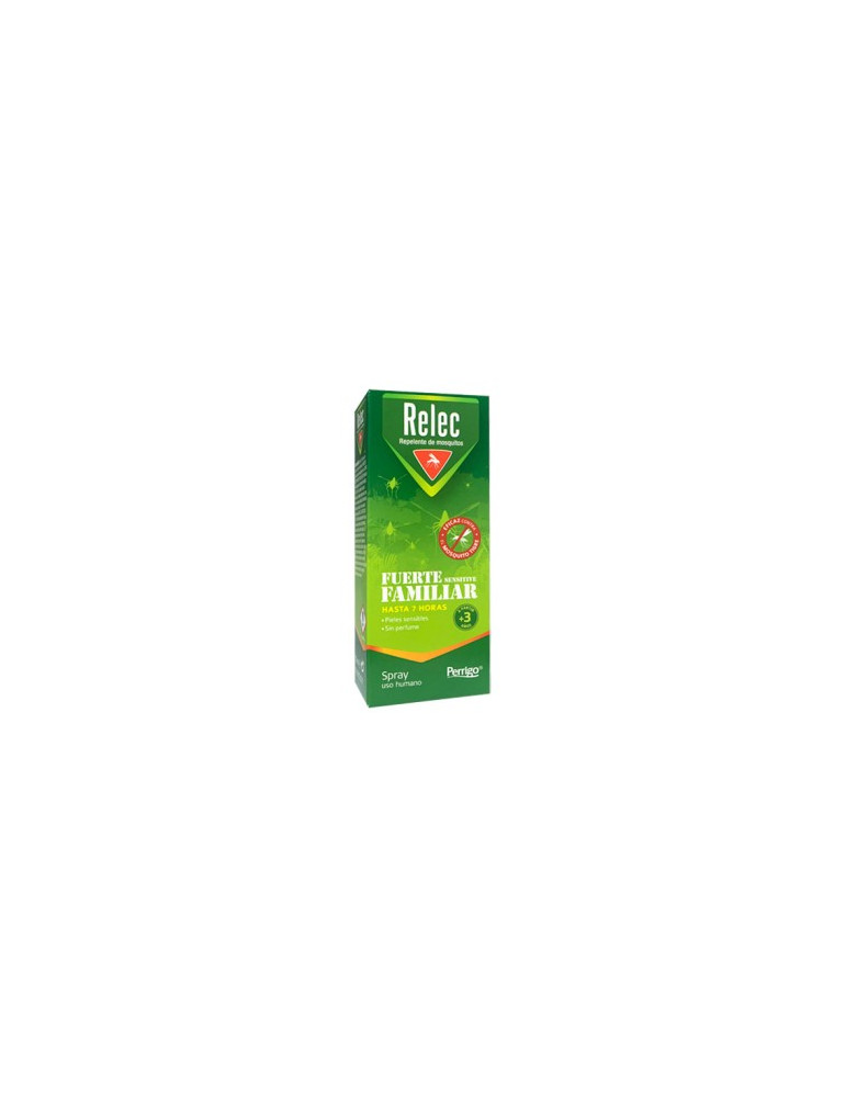 RELEC FUERTE SENSITIVE SPRAY REPELENTE MOSQUITOS 75 ML