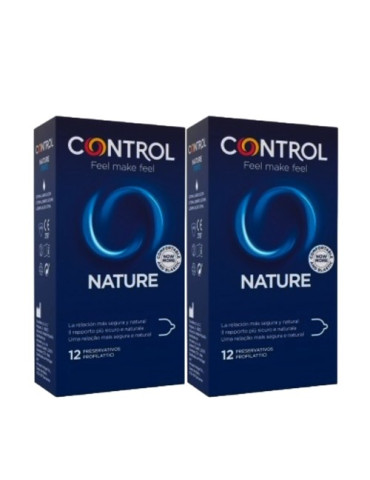 CONTROL NATURE  PACK MEGAPRECIO (12+12) 24 PRESERVATIVOS