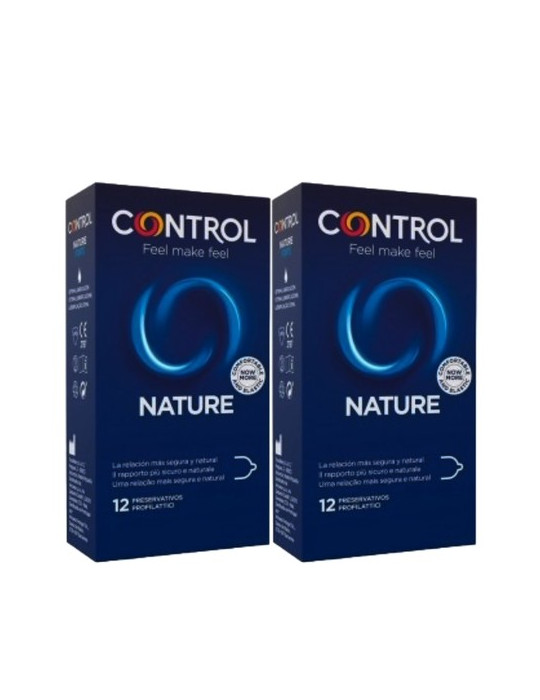 CONTROL NATURE  PACK MEGAPRECIO (12+12) 24 PRESERVATIVOS