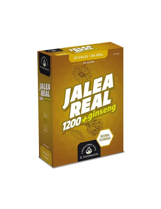 EL NATURALISTA JALEA REAL Y GINSENG  20 VIAL BEBIBLE