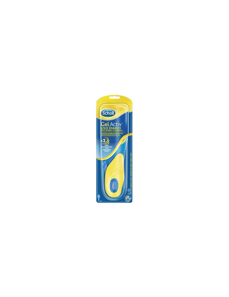 SCHOLL PLANTILLAS GELACTIV USO DIARIO TALLA L 1 PAR