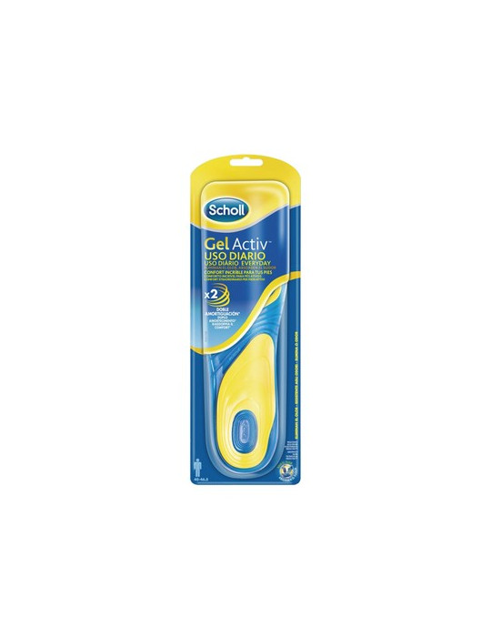 SCHOLL PLANTILLAS GELACTIV USO DIARIO TALLA L 1 PAR