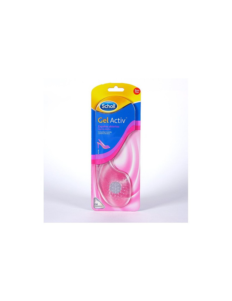 SCHOLL PLANTILLAS GEL ACTIV ZAPATO ABIERTO