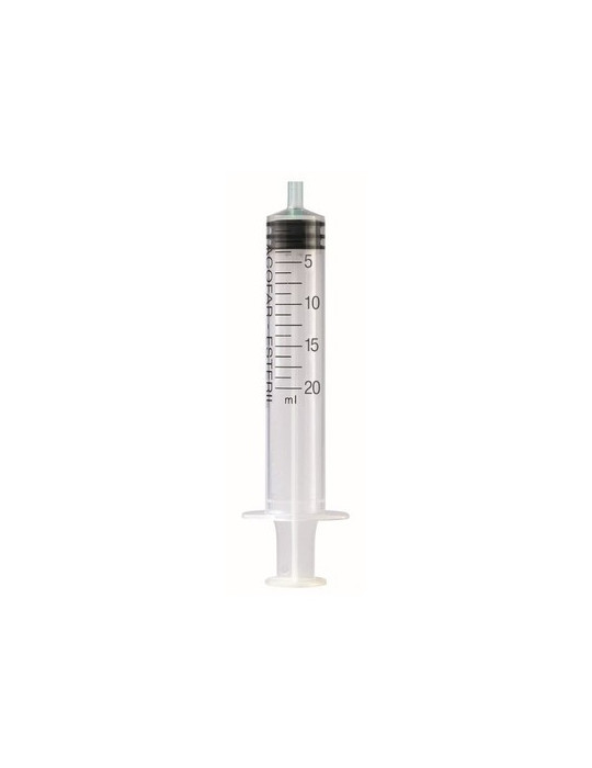 JERINGA S/ AGUJA 3 PIEZAS ESTERIL ACOFAR 20 ML