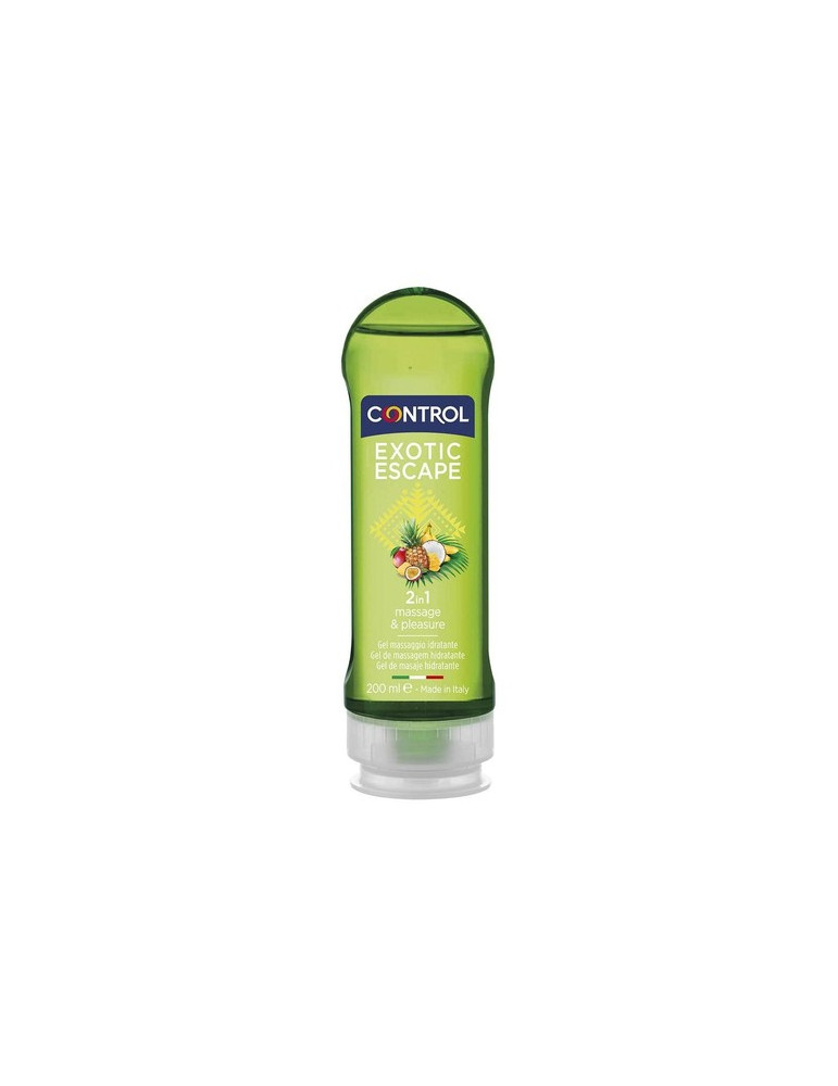 CONTROL EXOTIC ESCAPE 2 IN 1 MASSAJE & PLEASURE GEL 200 ML