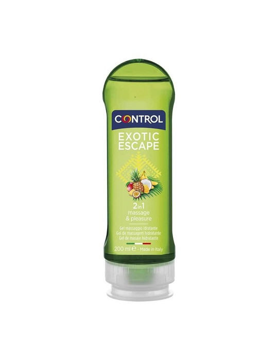 CONTROL EXOTIC ESCAPE 2 IN 1 MASSAJE & PLEASURE GEL 200 ML