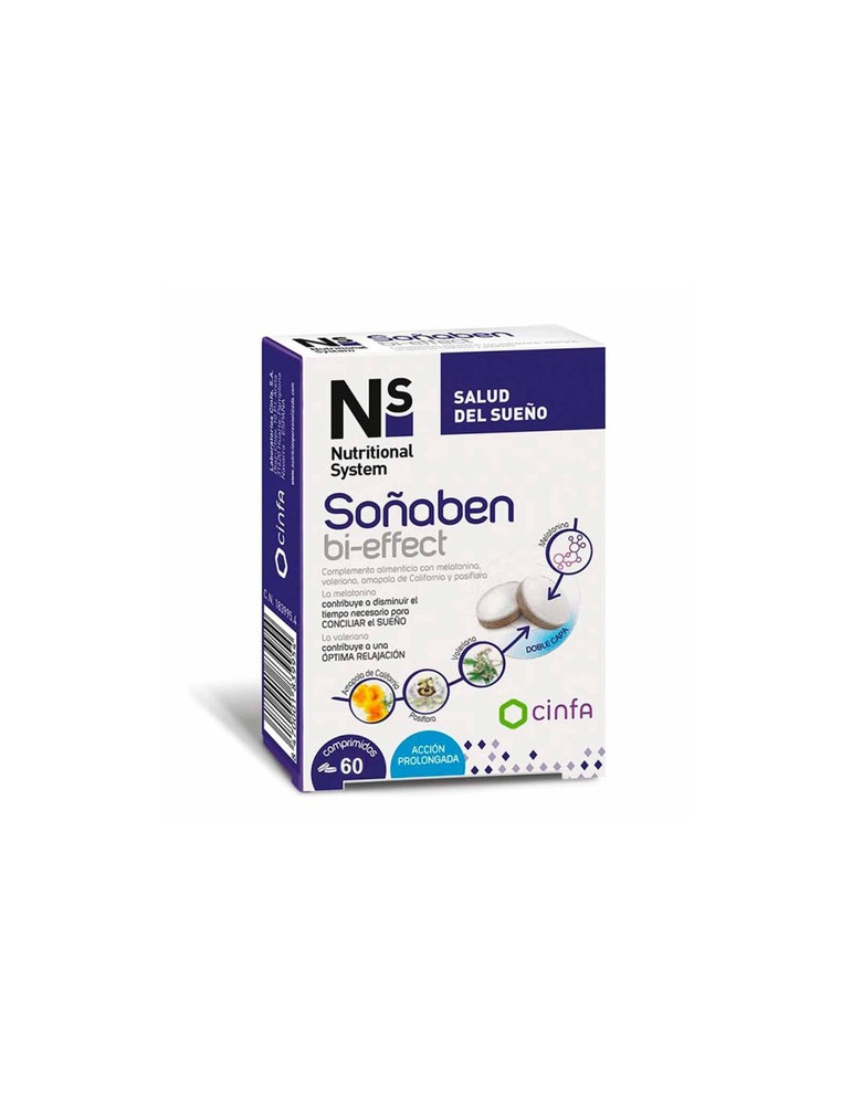 NS SOÑABEN BI EFFECT 60 COMP ACCION PROLONGADA